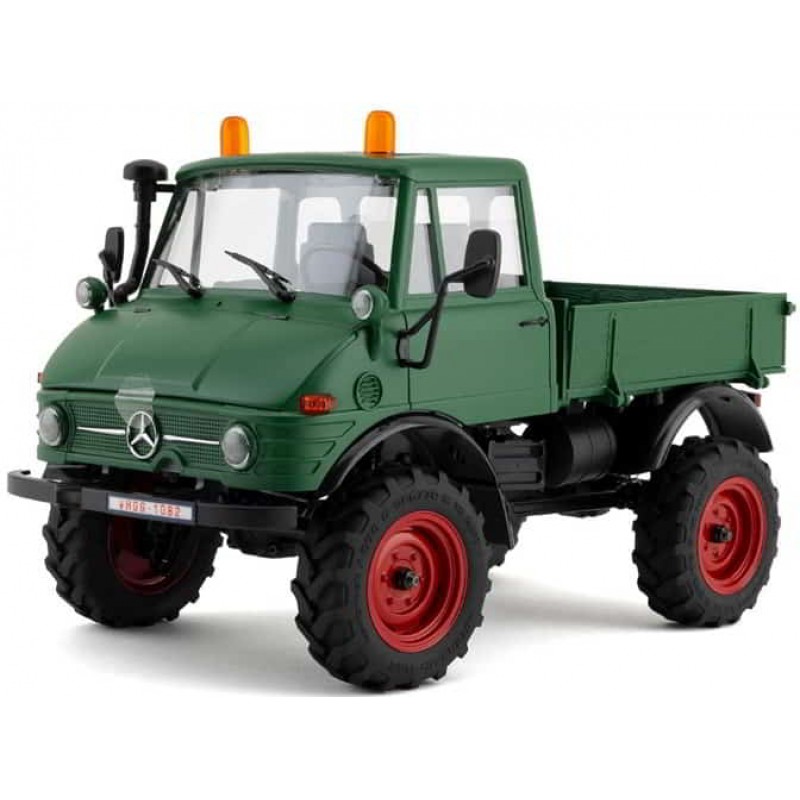 FMS FCX24 1/24 Unimog RTR Micro Rock Crawler Combo (Green)