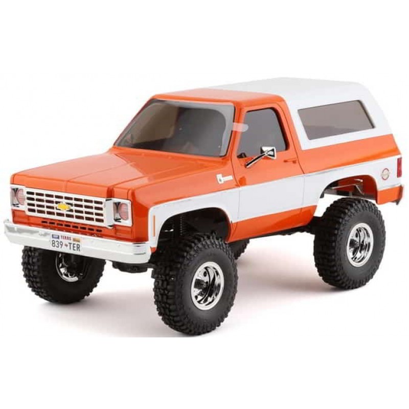 FMS FCX24 Chevrolet K5 Blazer 1/24 RTR Micro Rock Crawler Trail Truck (Orange)