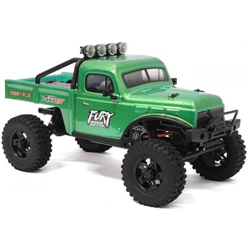 Furitek FX118 Fury Wagon 1/18 RTR Brushless Rock Crawler (Green)