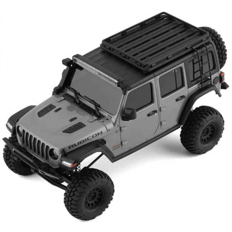 Kyosho MX-01 Mini-Z 4X4 Readyset w/Jeep Wrangler Rubicon Body (Grey) & 2.4GHz Radio