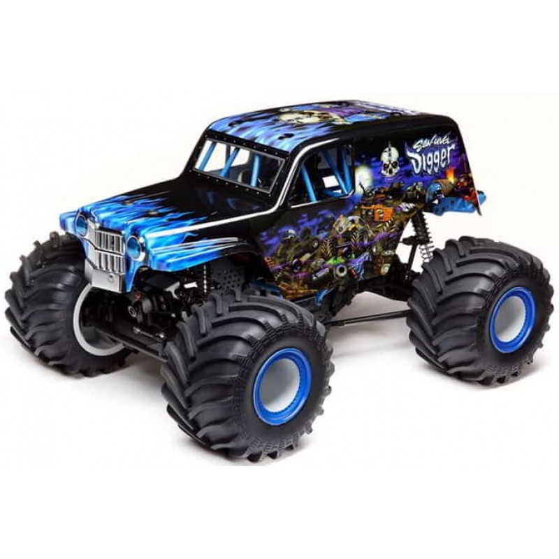 Losi LMT 4WD Solid Axle Grave Digger Son-Uva RTR (Blue)