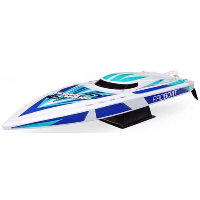 Pro Boat Sonicwake 36 Self-Righting RTR Deep-V Brushless Boat (White) w/Spektrum SLT3 2.4GHz Radio