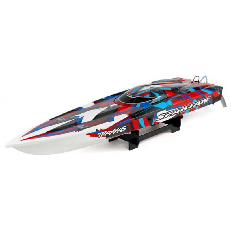 Traxxas Spartan High Performance Race Boat RTR (Red) w/TQi 2.4Ghz Radio & TSM