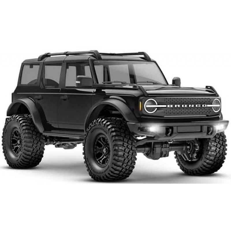 Traxxas TRX-4M 1/18 Electric Rock Crawler w/Ford Bronco Body (Black) w/TQ 2.4GHz Radio