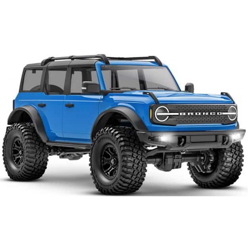 Traxxas TRX-4M 1/18 Electric Rock Crawler w/Ford Bronco Body (Blue) w/TQ 2.4GHz Radio