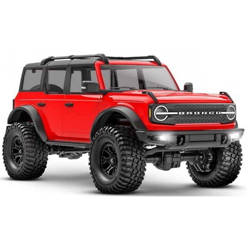 Traxxas TRX-4M 1/18 Electric Rock Crawler w/Ford Bronco Body (Red) w/TQ 2.4GHz Radio