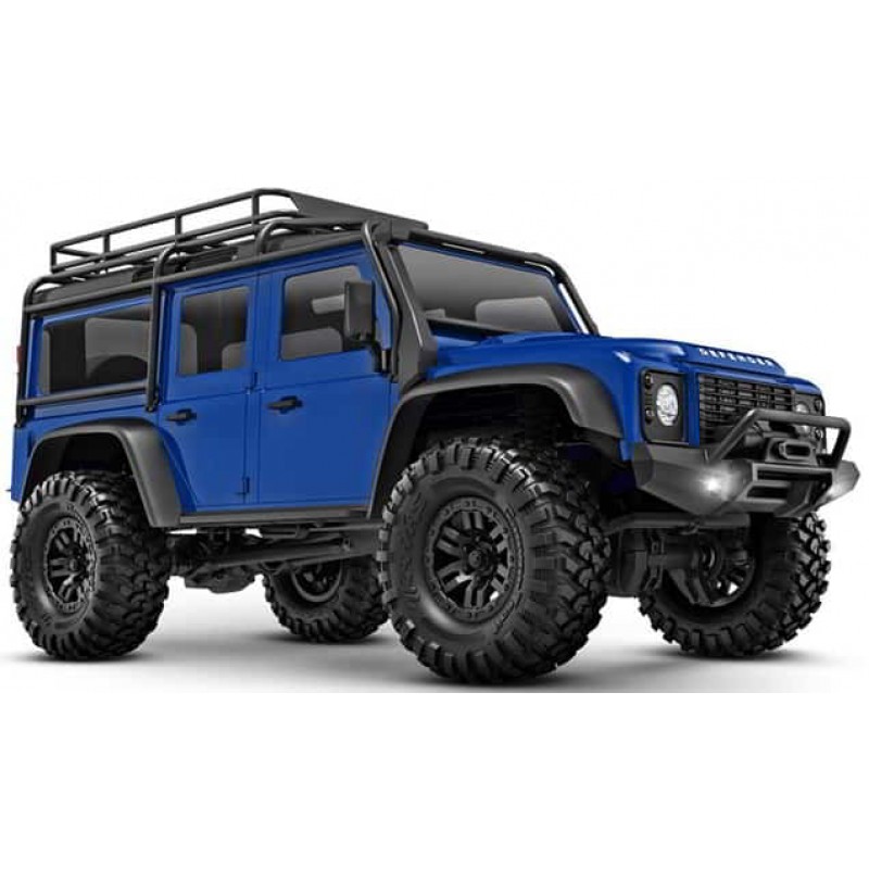 Traxxas TRX-4M 1/18 Electric Rock Crawler w/Land Rover Defender Body (Blue) w/TQ 2.4GHz Radio