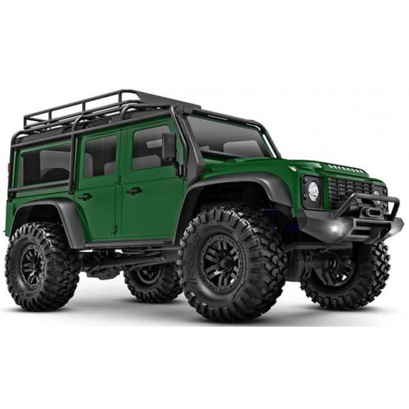 Traxxas TRX-4M 1/18 Electric Rock Crawler w/Land Rover Defender Body (Green) w/TQ 2.4GHz Radio