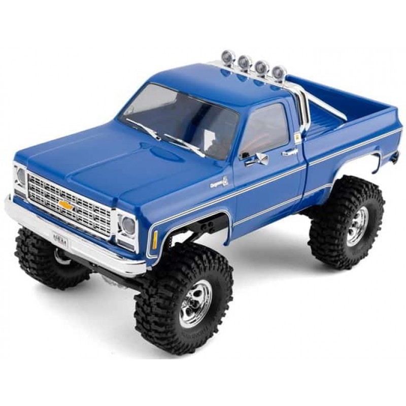 Traxxas TRX-4M 1/18 High Trail Edition Micro Rock Crawler w/Chevrolet K10 Body (Blue) & TQ 2.4GHz Radio