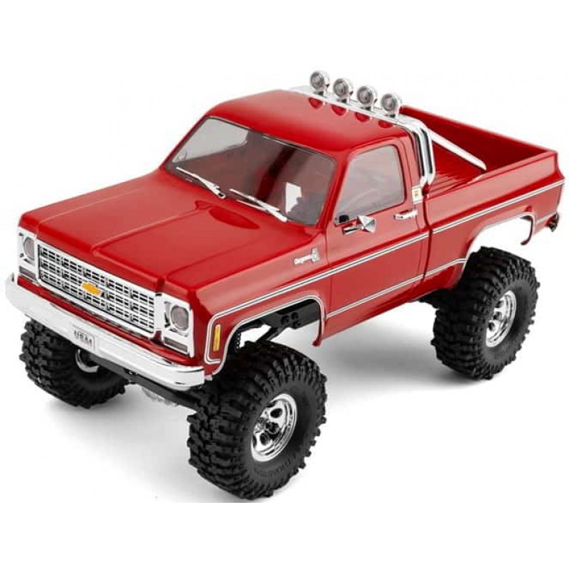 Traxxas TRX-4M 1/18 High Trail Edition Micro Rock Crawler w/Chevrolet K10 Body (Red) & TQ 2.4GHz Radio