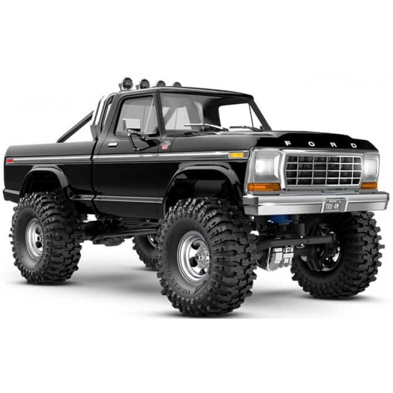 Traxxas TRX-4M 1/18 High Trail Edition Micro Rock Crawler w/Ford F-150 Body (Black) & TQ 2.4GHz Radio