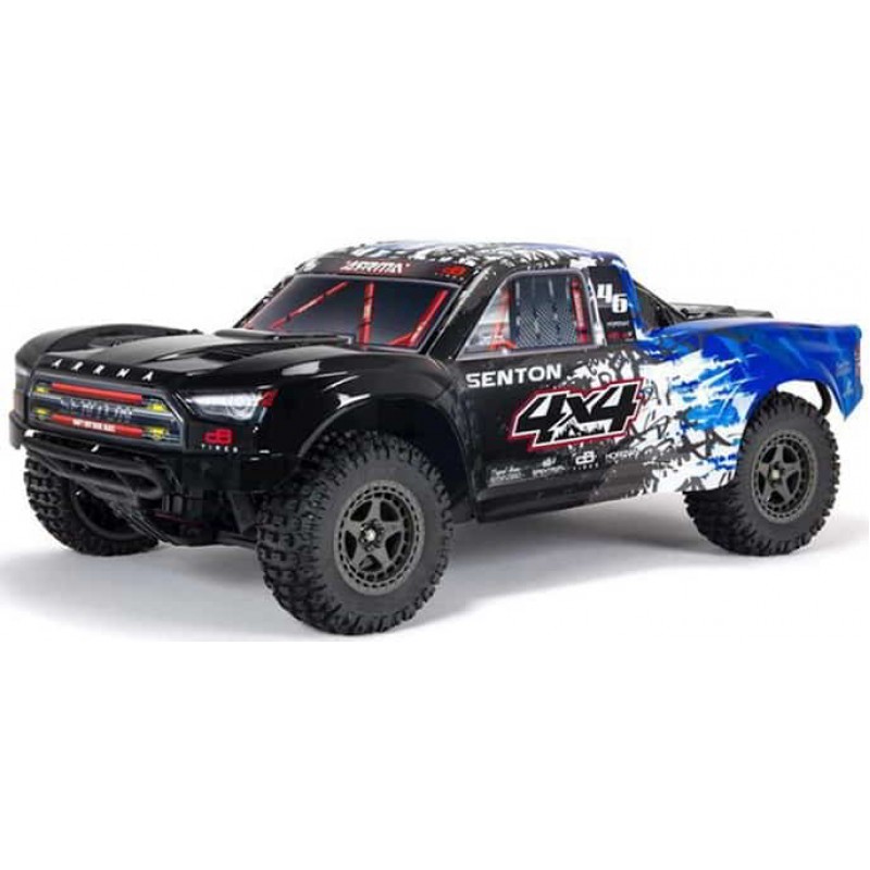 Arrma 1/10 SENTON 4X4 V3 3S BLX Brushless Short Course Truck RTR (Blue)