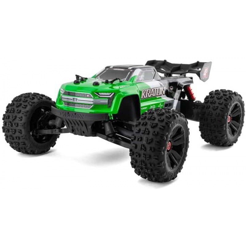 Arrma Kraton 4S V2 BLX RTR 1/10 4WD Brushless Monster Truck (Green) w/SLT3 2.4GHz Radio & Smart ESC