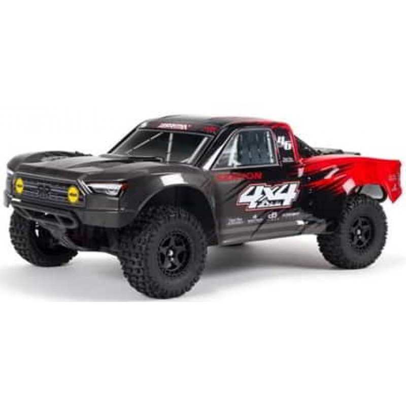 Arrma Senton 4X4 MEGA 550 1/10 RTR Short Course Truck (Red) w/Spektrum SLT3 2.4GHz Radio