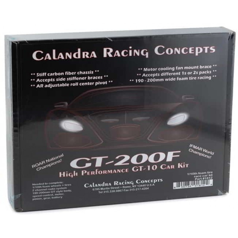 CRC 200F WGT-F 1/10 Pan Car Competition Kit (Foam Tires)