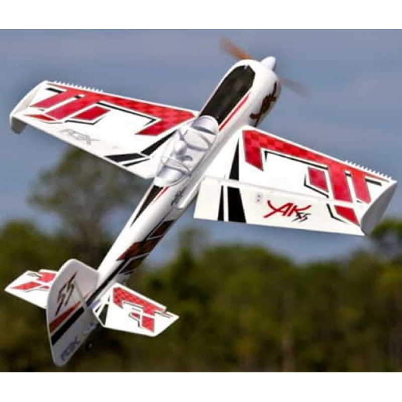 Flex Innovations QQ Yak 55 10E Super PNP Electric Airplane (Red) (1196mm)