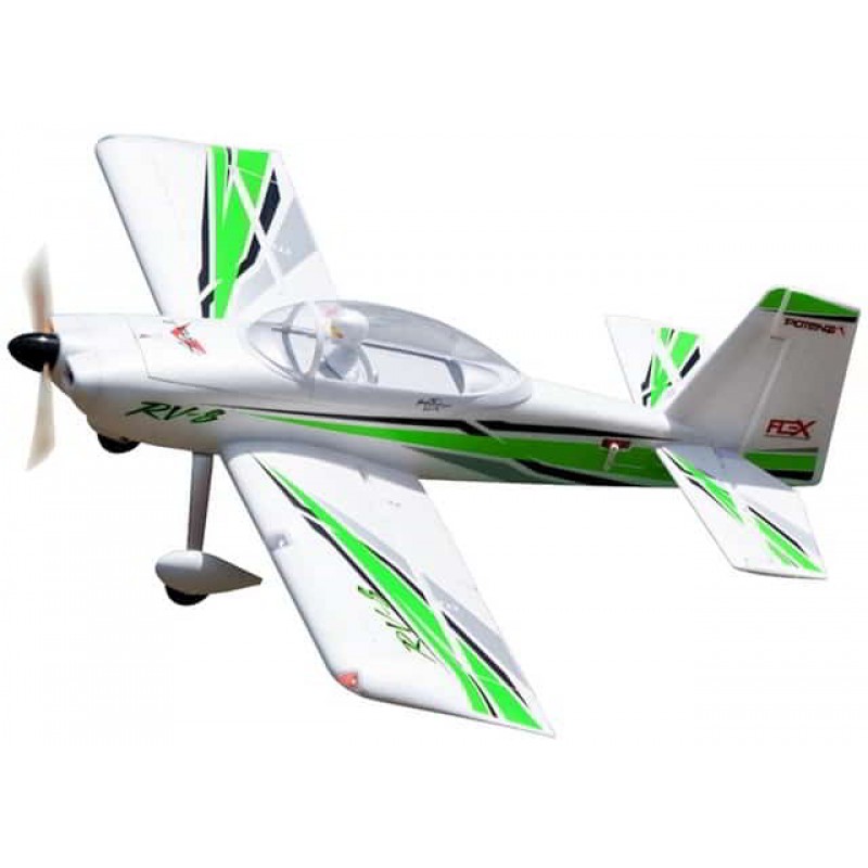 Flex Innovations RV-8 10E Electric PNP Airplane (Green)