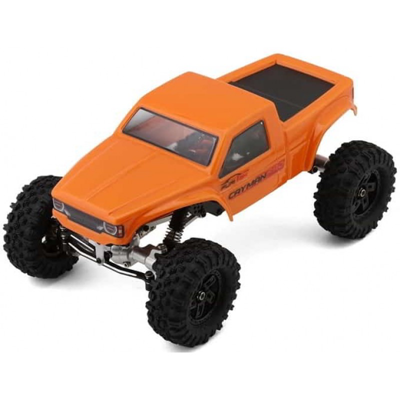 Furitek Cayman Pro V2 4x4 1/18 RTR Comp Micro Rock Crawler w/Brushless Furitek ESC & 2000kV Mini Komodo (Orange)