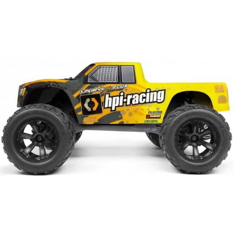 HPI Racing Grey / Yellow Jumpshot V2 Monster Truck Flux HPI160030