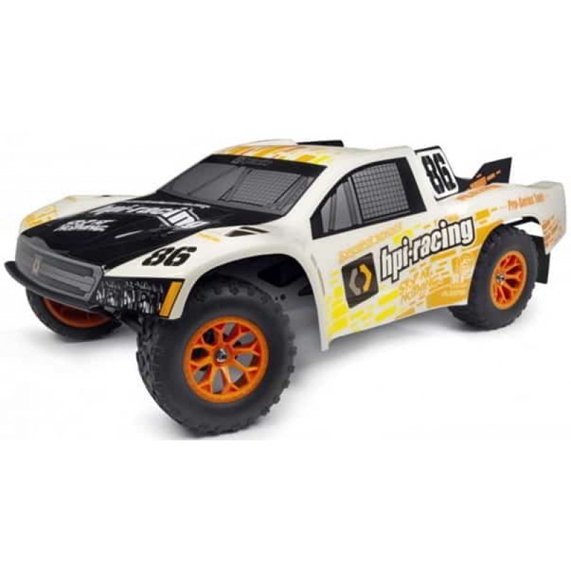 HPI Racing Jumpshot White / Orange Flux Short Course HPI160031