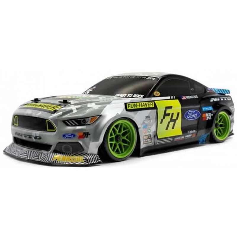 HPI Sport 3 Drift VGJR Fun Haver Ford Mustang 1/10 RTR 4WD Drift Car (V2) w/2.4GHz Radio, 7.2V Battery & Charger