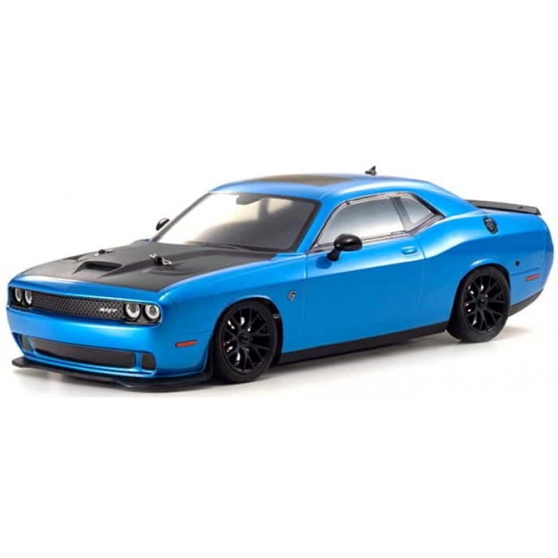 Kyosho EP Fazer Mk2 FZ02L 2015 Dodge SRT Challenger Hellcat ReadySet (Blue) w/Syncro KT-231P 2.4GHz Radio