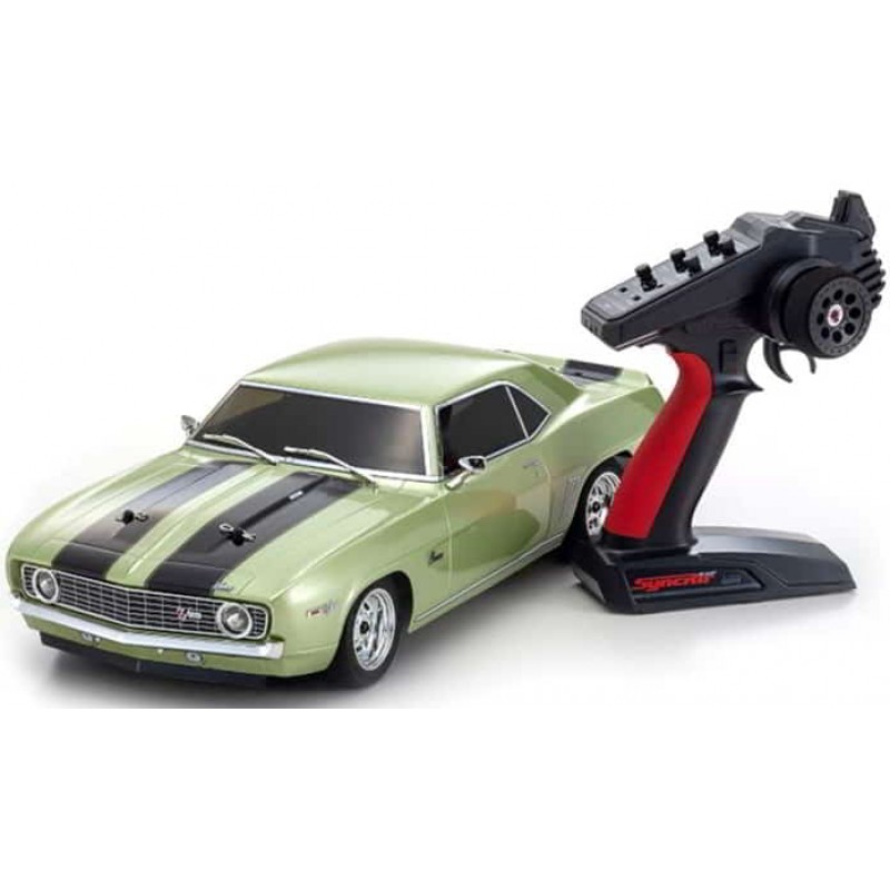 Kyosho Fazer Mk2 FZ02 1969 Chevy Camaro Z/28 ReadySet (Frost Green) w/Syncro KT-231P 2.4GHz Radio