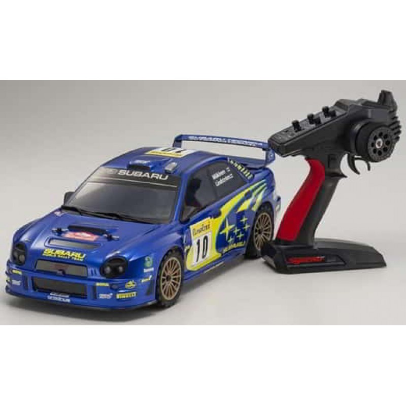 Kyosho Fazer Mk2 FZ02 2002 Subaru Impreza STI WRC 1/10 Electric RTR w/Syncro KT-231P+ 2.4GHz Radio