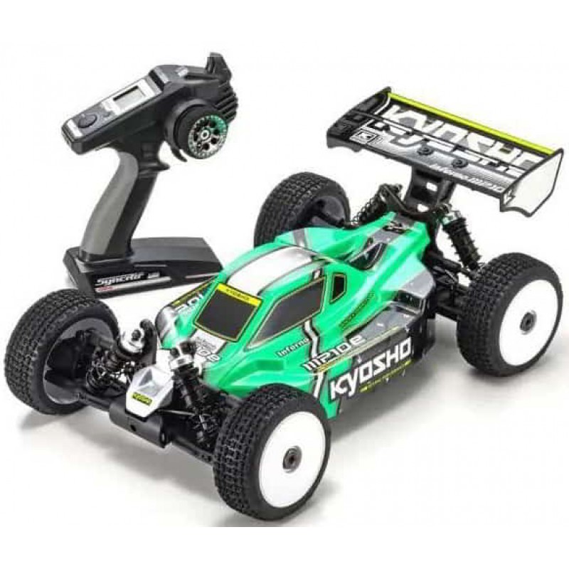 Kyosho Inferno MP10e Readyset 1/8 4WD Brushless Electric Buggy (Green) w/2.4GHz Radio