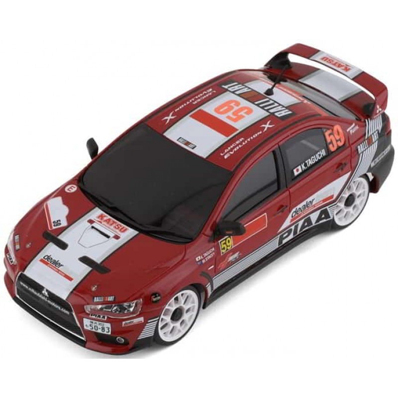 Kyosho MA-020 AWD Mini-Z ReadySet w/Mitsubishi Lancer Evo X Team w/KT-531P 2.4GHz Radio