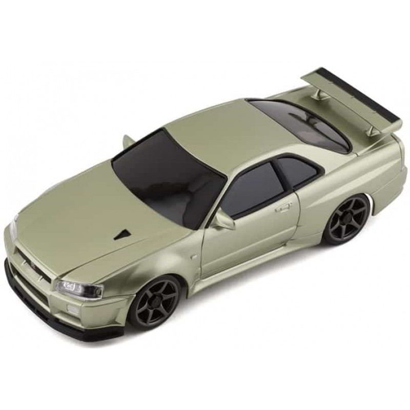 Kyosho MA-020 AWD Mini-Z ReadySet w/Nissan Skyline GT-R R34 V.Spec II (Jade) w/KT-531P 2.4GHz Radio