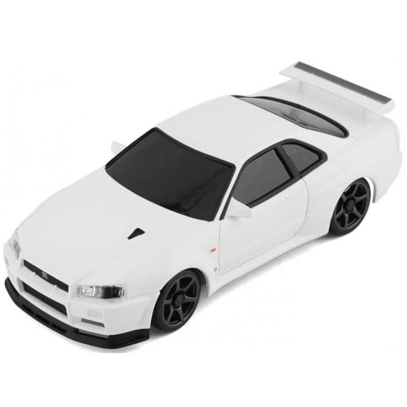 Kyosho MA-020 AWD Mini-Z ReadySet w/Skyline GT-R R34 Body (White) w/KT-531P 2.4GHz Radio