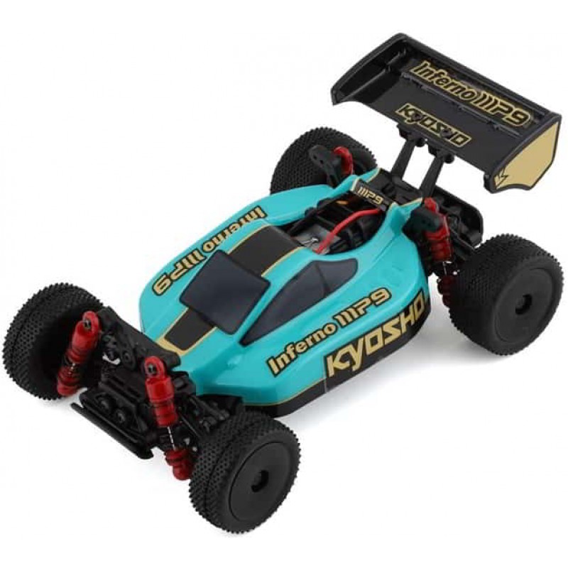 Kyosho MB-010 Mini-Z Inferno MP9 4WD Micro Buggy Readyset (Green/Black) w/2.4GHz Radio