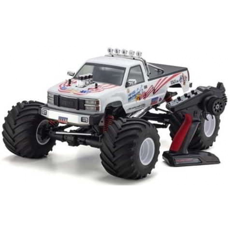 Kyosho Monster Kruiser Nitro USA-1 GP 1/8 4WD ReadySet Monster Truck w/Syncro KT-231P+ 2.4GHz Radio