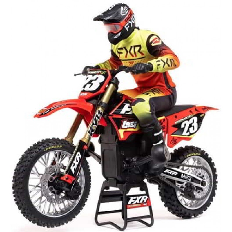 Losi Promoto-MX RTR 1/4 Brushless Dirt Bike (FXR) w/2.4GHz DX3PM Radio & MS6X System