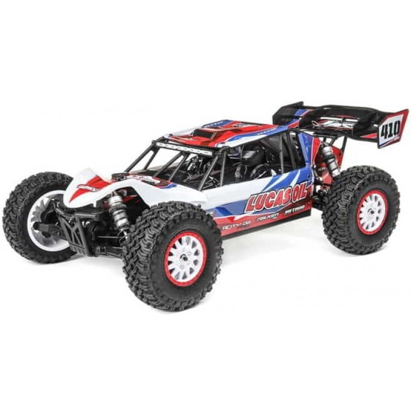 Losi TENACITY DB Pro 1/10 RTR 4WD Brushless Desert Buggy (Lucas Oil) w/DX3 Radio, Smart ESC & AVC