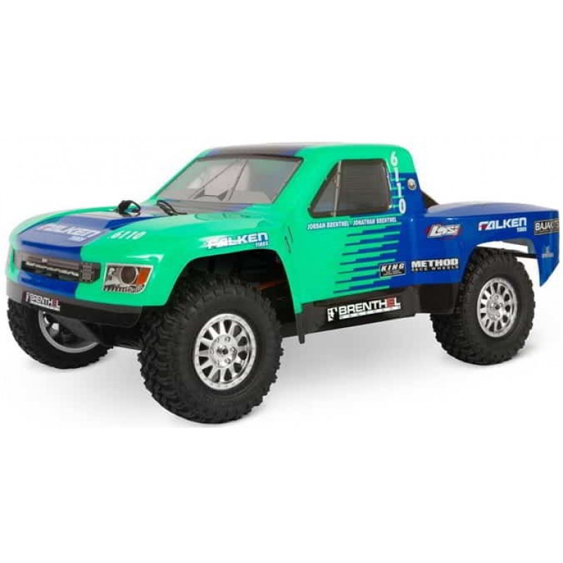 Losi Tenacity TT Pro SCT RTR 1/10 4WD Brushless Short Course Truck (Falken) w/DX3 Radio, Smart ESC & AVC