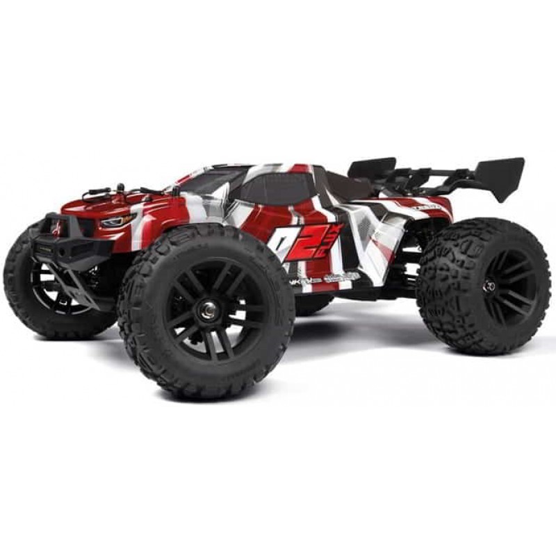 Maverick Quantum2 XT Flux RTR 1/10 4WD Electric Brushless Stadium Truck (Red)