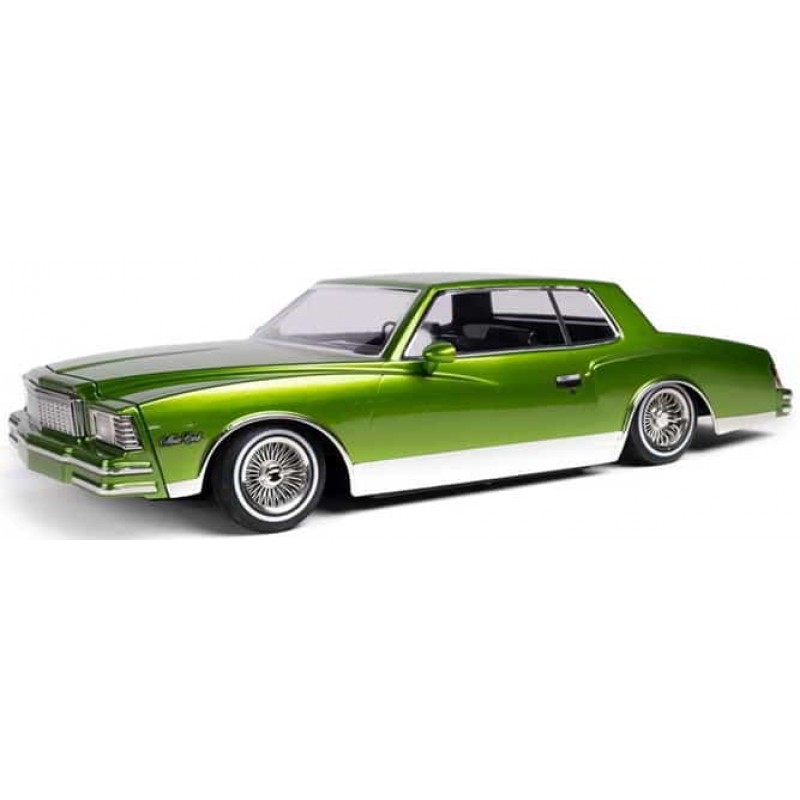 Redcat 1979 Chevrolet Monte Carlo 1/10 RTR Scale Hopping Lowrider (Green) w/2.4GHz Radio