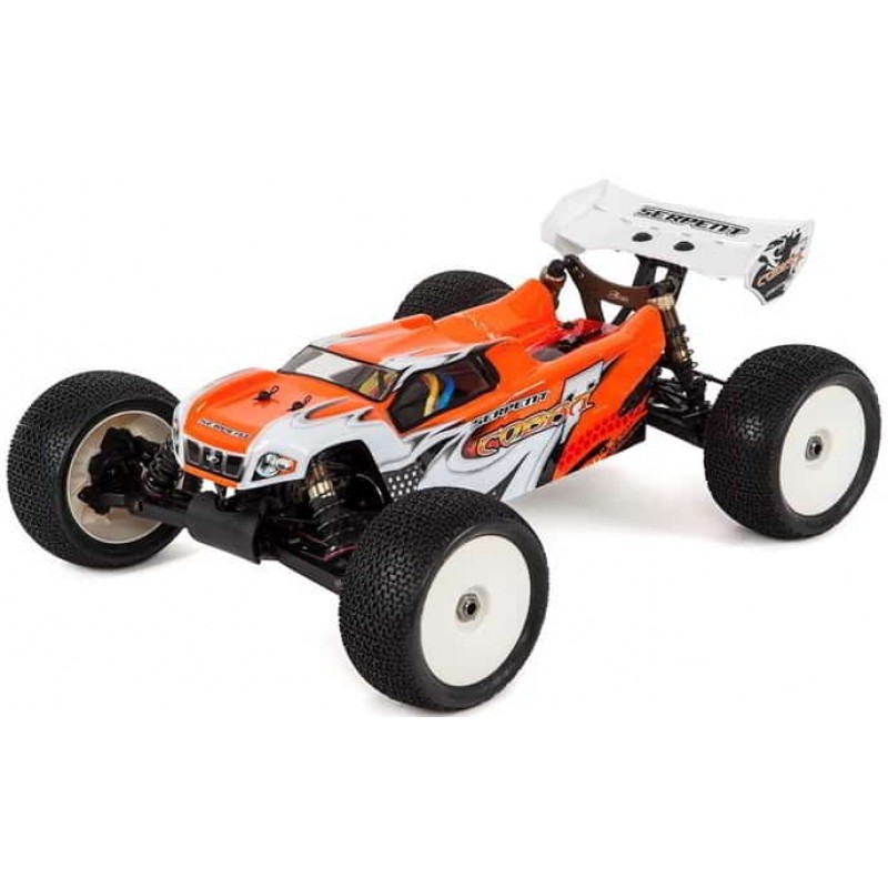 Serpent S811T-E Cobra E RTR 1/8 4WD Electric Truggy (Orange) w/2.4GHz Radio