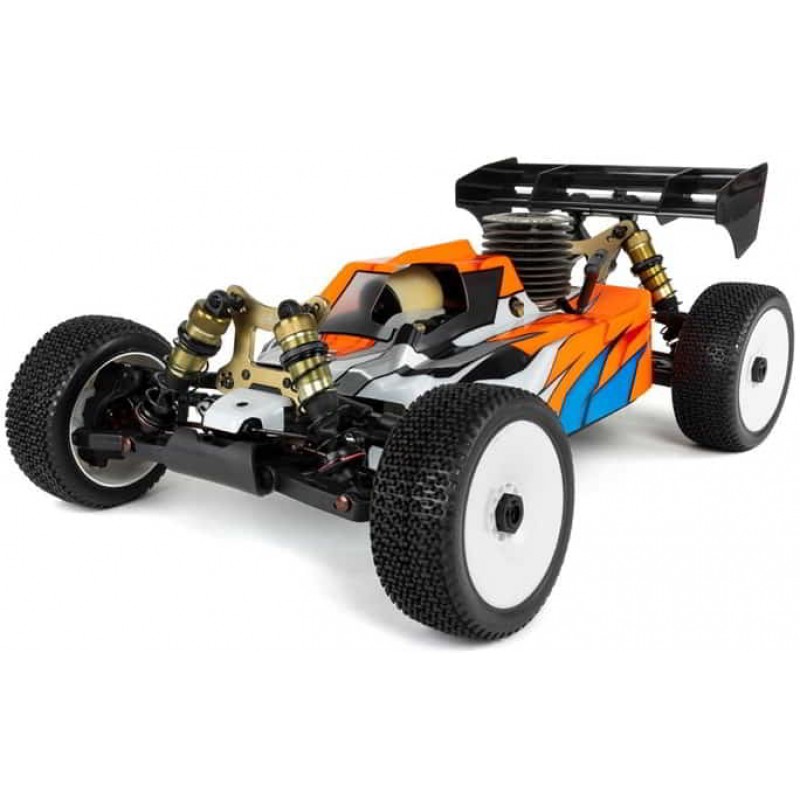 Serpent SRX8 RTR 1/8 Nitro Buggy w/2.4GHz Radio & .21 Pull-Start Engine