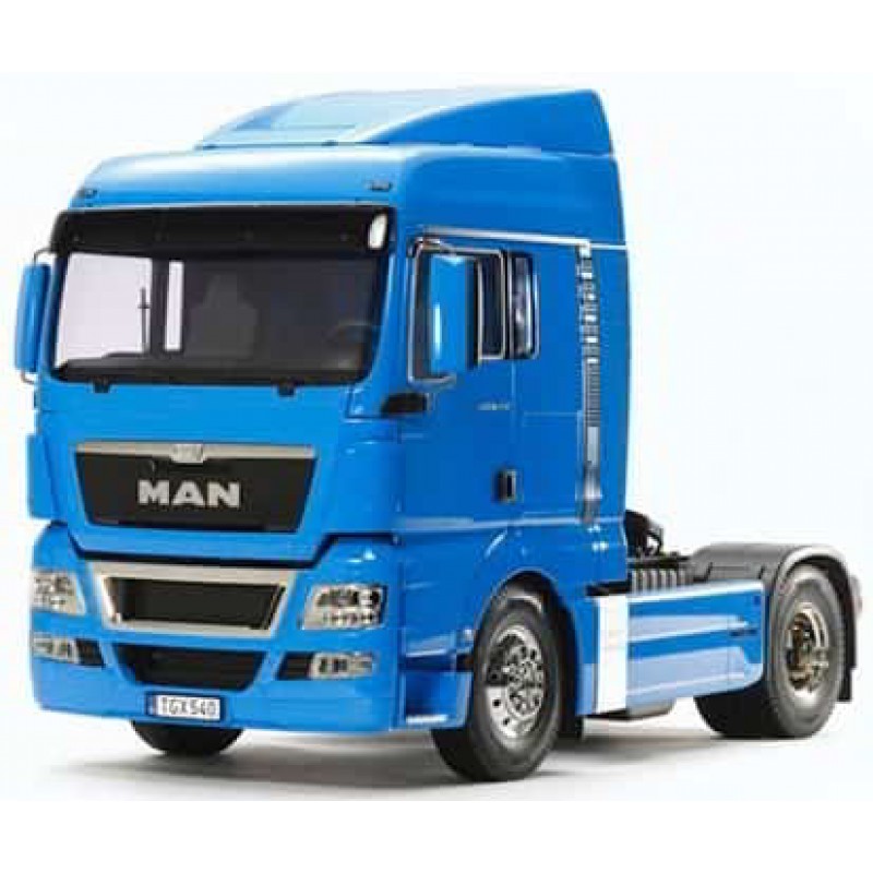 Tamiya 1/14 RC MAN TGX 4x2 XLX Semi Kit (French Blue)