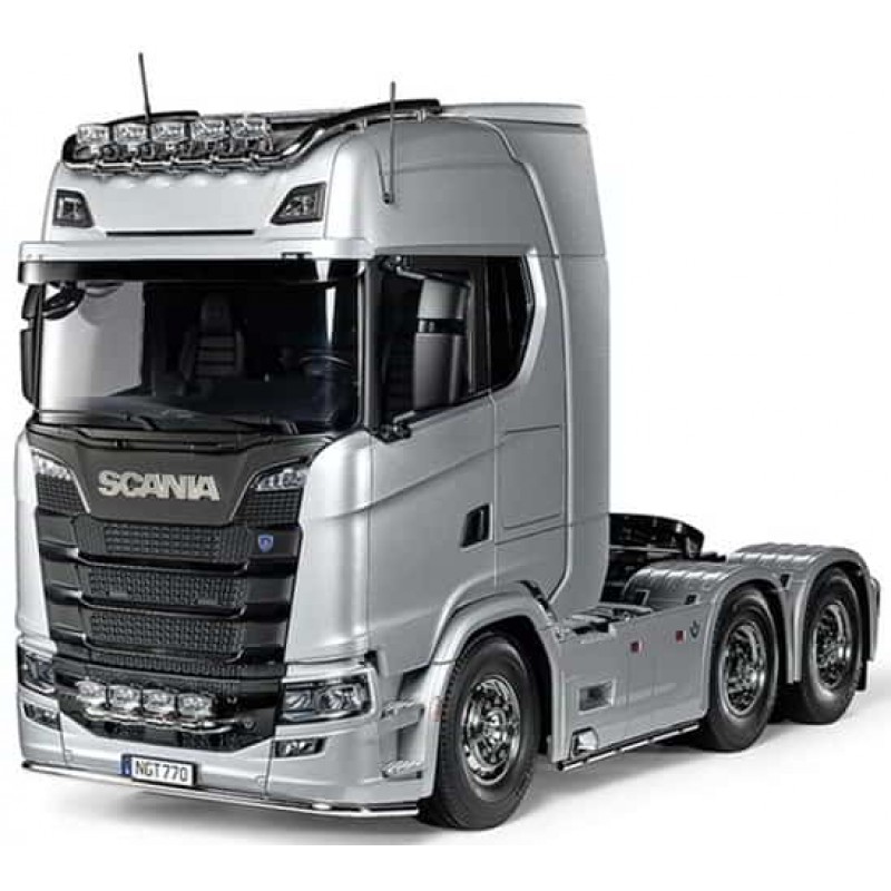 Tamiya 1/14 RC Scania 770 S 6x4 Semi Kit (Pre-Painted Body) (Silver)