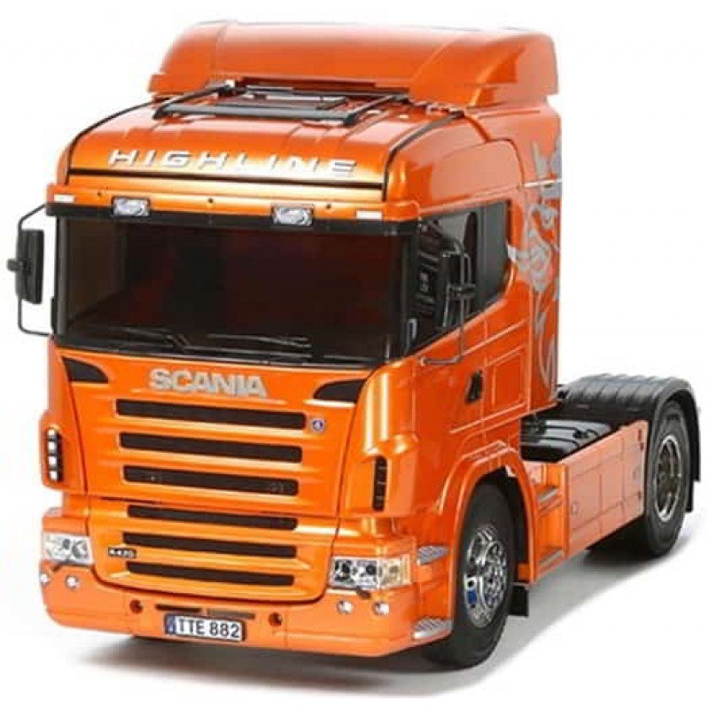 Tamiya 1/14 Scania R470 Highline Semi Orange Edition