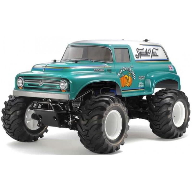 Tamiya Squash Van 4WD Monster Truck Kit (GF-02) (Pre-Painted)