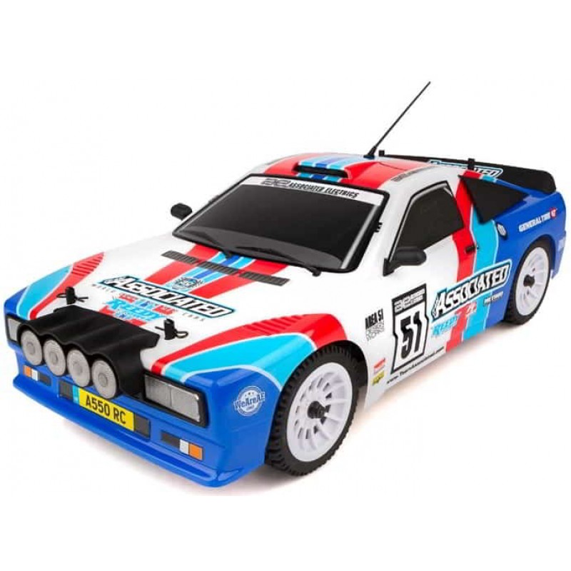 Team Associated Apex2 A550 Rally Sport RTR 1/10 Electric 4WD Rally Car w/2.4GHz Radio