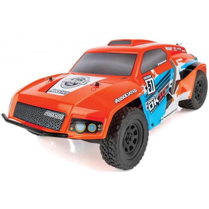 Team Associated Pro2 DK10SW 2WD 1/10 Brushless Dakar Rally Racer (Orange) w/2.4GHz Radio System