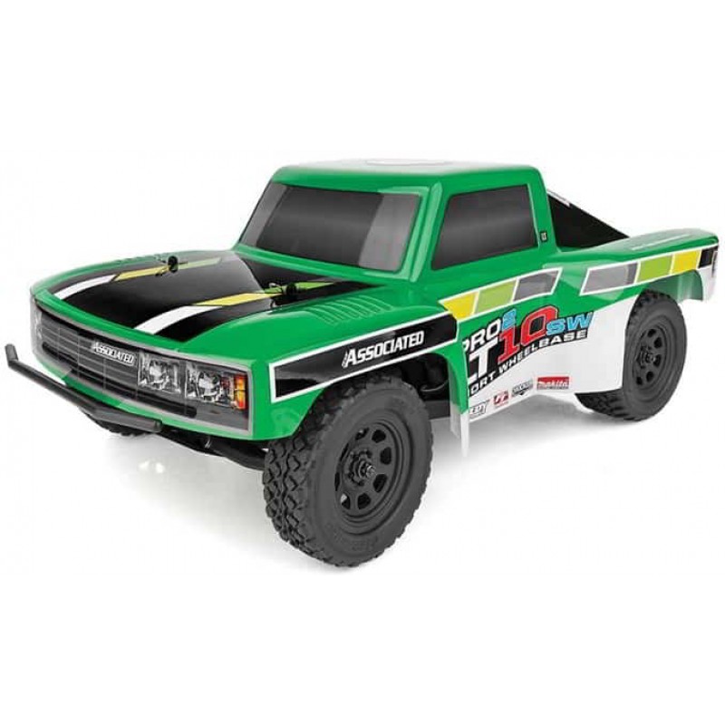 Team Associated Pro2 LT10SW 1/10 RTR 2WD Brushless Short Course Truck Combo (Green) w/2.4GHz Radio, Battery & Charger