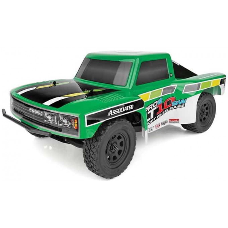 Team Associated Pro2 LT10SW 1/10 RTR 2WD Brushless Short Course Truck (Green) w/2.4GHz Radio