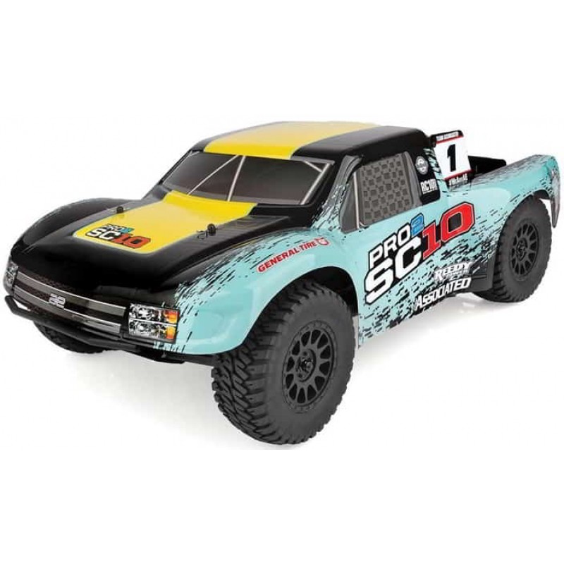 Team Associated Pro2 SC10 1/10 RTR 2WD Short Course Truck Combo (AE Team) w/2.4GHz Radio, Battery & Charger